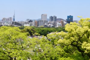 福岡城跡周辺